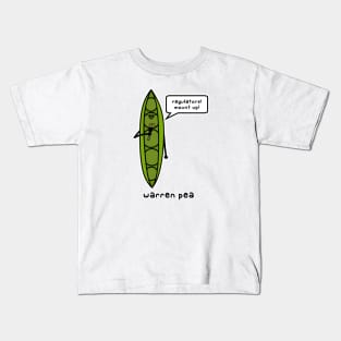 warren pea Kids T-Shirt